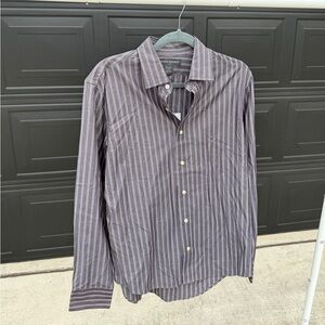 Banana Republic Striped Dress Shirt